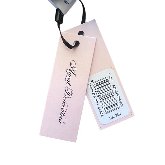 NWT Agent Provocateur Lucky Strapless Bra 34D - Picture 5 of 7
